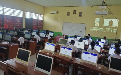 SMP Negeri 19 Ambon Gelar Gladi Bersih TKA Selama Empat Hari